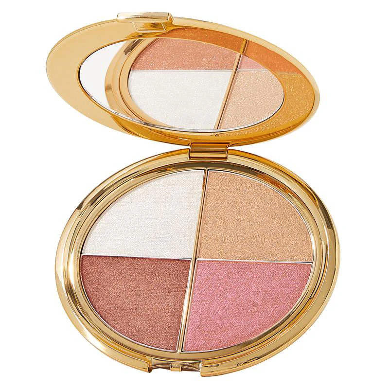 đșLast 3 hours 60% offâ°eye & cheek palette - eyeshadow and highlighter makeup (with Detachable Brush)