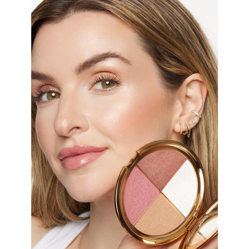 đșLast 3 hours 60% offâ°eye & cheek palette - eyeshadow and highlighter makeup (with Detachable Brush)
