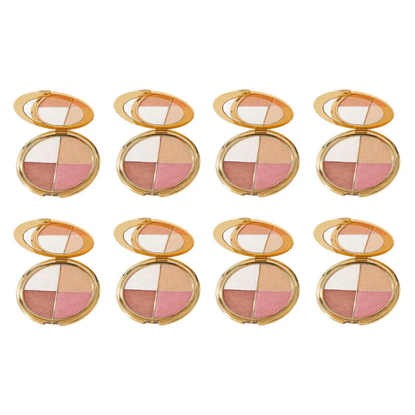 đșLast 3 hours 60% offâ°eye & cheek palette - eyeshadow and highlighter makeup (with Detachable Brush)