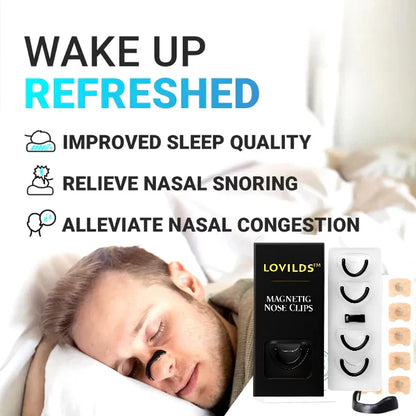 LOVILDS™ Magnetic Nose Patch – Breathing Expander Keeping You Breathing, Naturally.