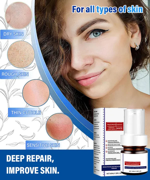 “Dark Spot Eraser for Freckled Skin – Deep Repair Serum That Fights Back Against Years of Sun Damage”