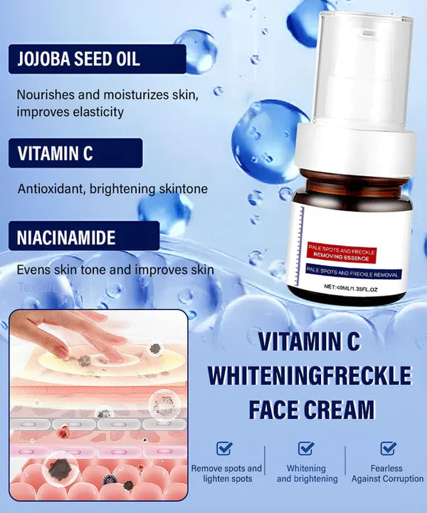 “Dark Spot Eraser for Freckled Skin – Deep Repair Serum That Fights Back Against Years of Sun Damage”