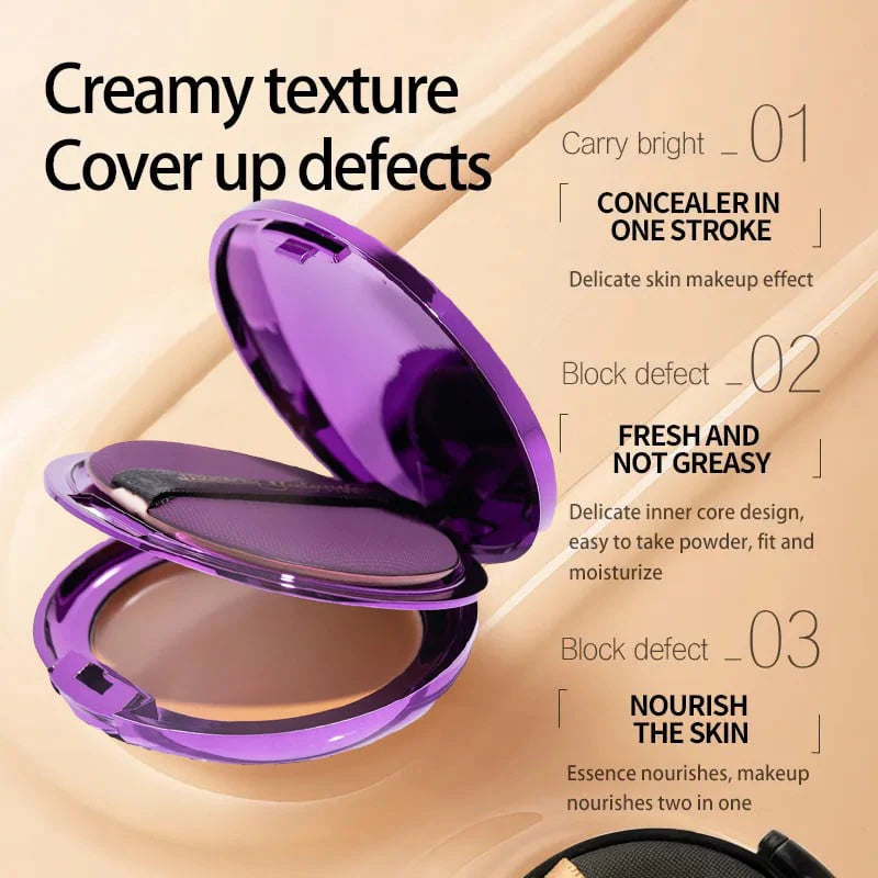 Final 3 Hours: 60%OFF-Evanesce Soft Matte Cream Concealer with Brush FREE !